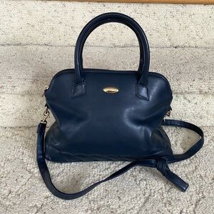 Liz Claiborne satchel with detachable strap.